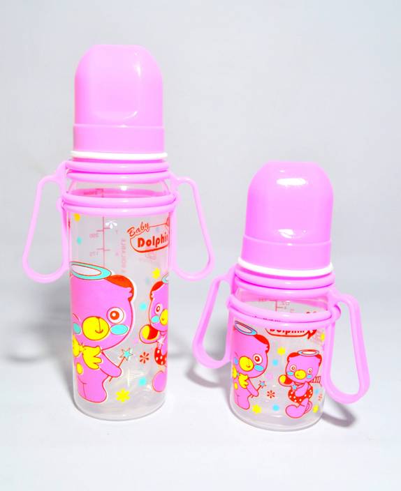 Dolphin Baby Products Fancy Baby Feeder Handle Bottle Combo Set Of