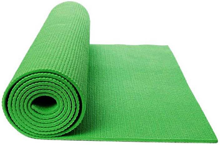 Emmquor 5 Mm Green Color Yoga Mat Green 5 Mm Yoga Mat Buy