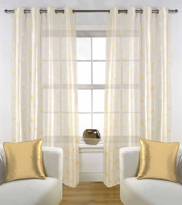 Fabutex 213 Cm 7 Ft Polyester Door Curtain Pack Of 2 Buy