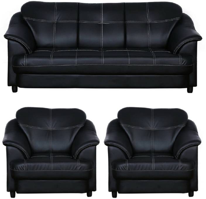 Status Official Sofa Set Leatherette 5 Seater In