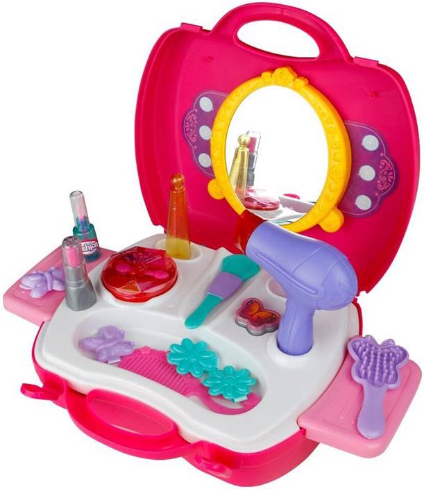 Shoppernation Fancy Kids Non Harmful Makeup Kit Vanity Set Toy