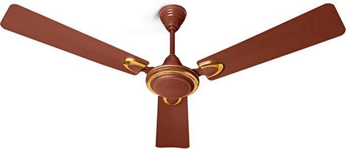 Sun Flame Ceiling Fan 48 Ornate Brown 3 Blade Ceiling Fan