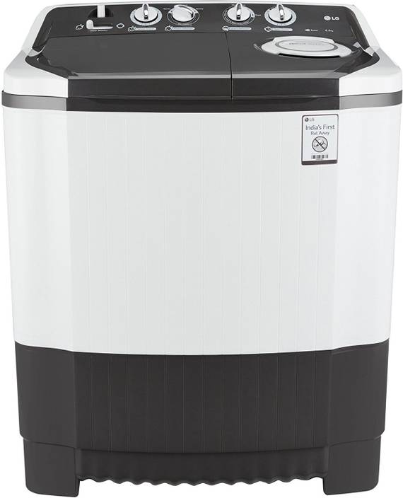 lg 6 5 kg semi automatic top load washing machine grey price in