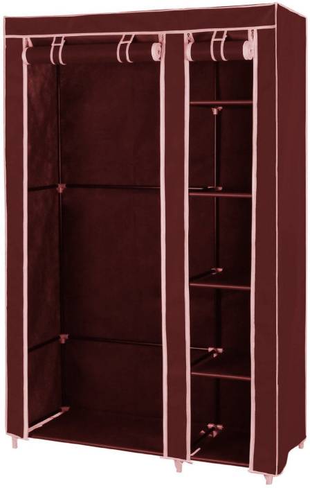 Fabulo Folding Wardrobe Cupboard Almirah Foldable Storage Rack