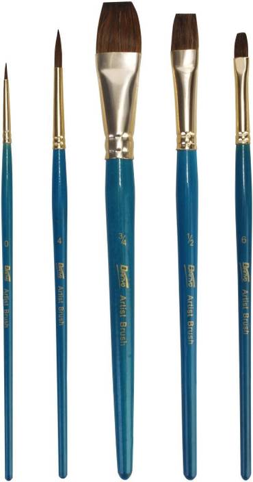 Flipkart Com Bianyo Natural Camel Hair Art Paint Brush Set For