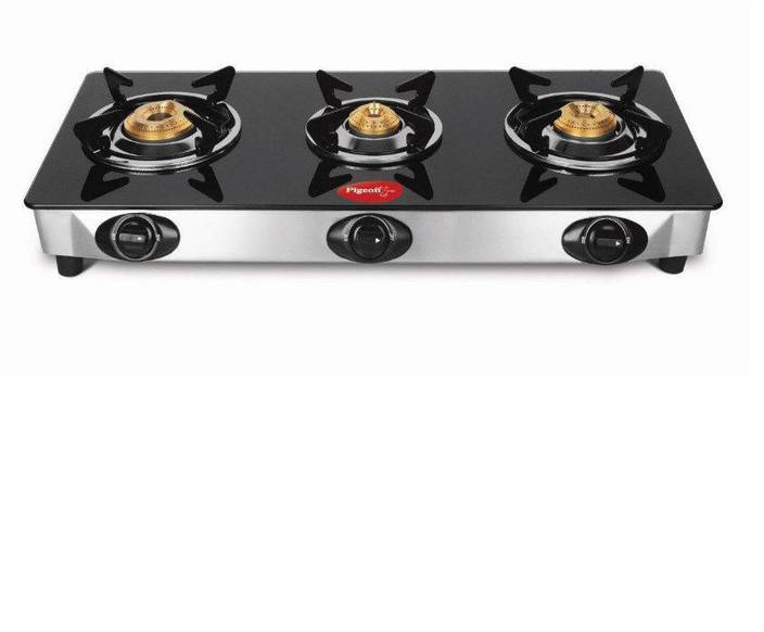 Pigeon Favourite Glass Manual Gas Stove Price In India Buy