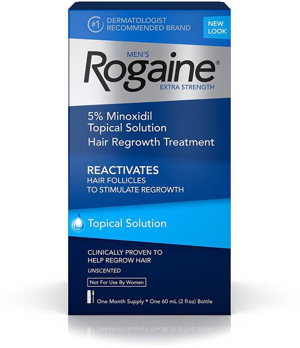 Rogaine Mens Hair Loss And Hair Regrowth Treatment Minoxidil