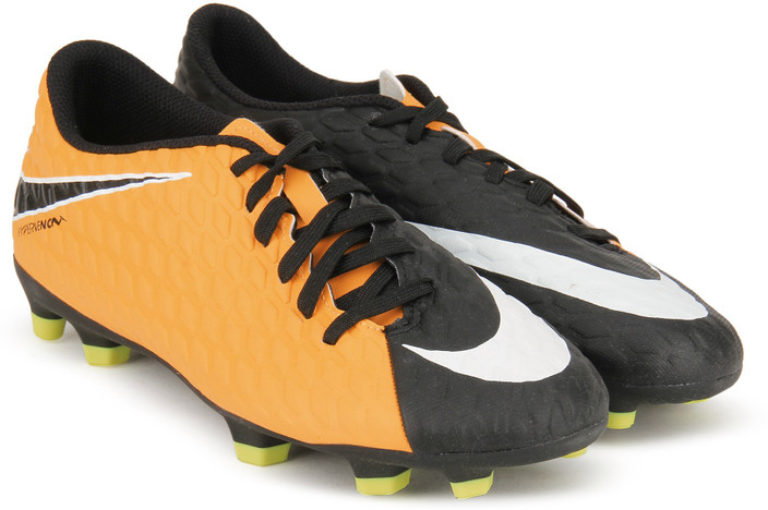 nike hypervenom orange black
