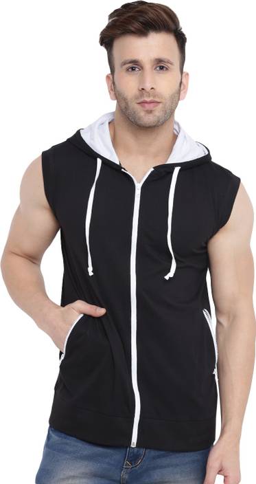 Gritstones Sleeveless Solid Men's Jacket