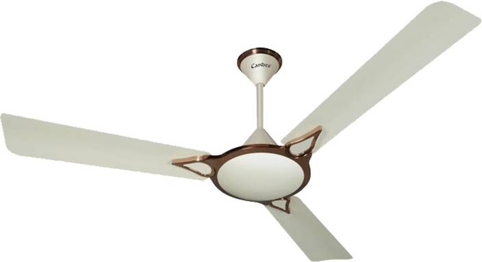Candes 1200 Mm High Speed 400 Rpm Cruise Silky Ivory 3 Blade Ceiling Fan