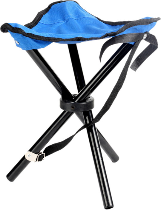 Portable Folding Tripod Chair Color Random