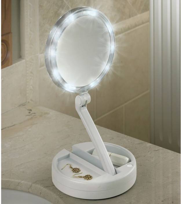 Portable Makeup Light Mirror Saubhaya, Portable Makeup Mirror With Light