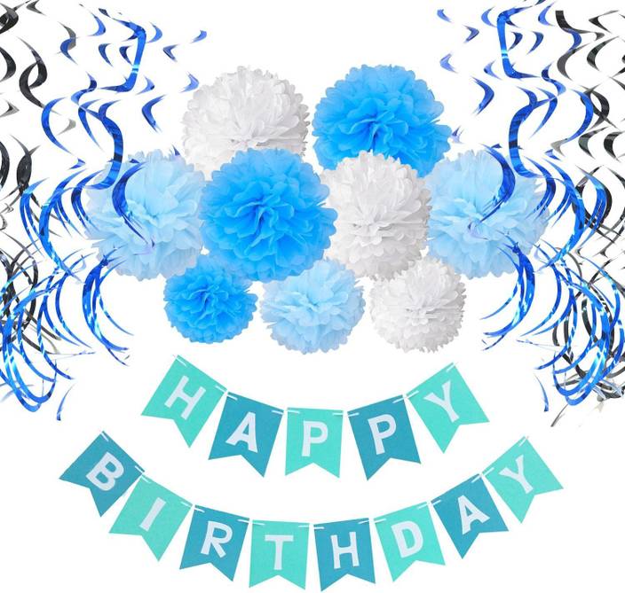 Factory 21 Blue White Full room baby boy birthday party Factory 21 Blue White Full room baby boy birthday party