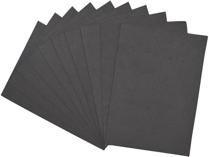 Black Chart Paper Craft