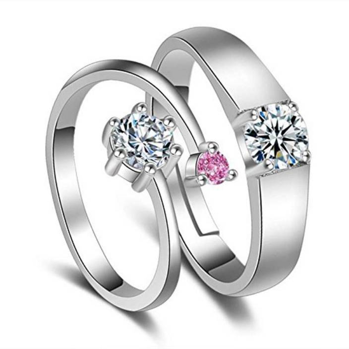 Myki King Queen Designer Edition Silver Adjustable Love Couple
