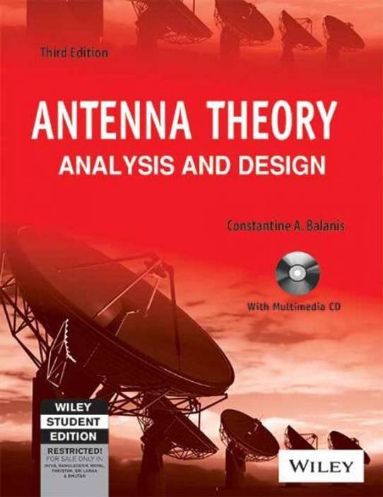 Antenna Theory Analysis and Design (With CD) 3 Edition Buy Antenna