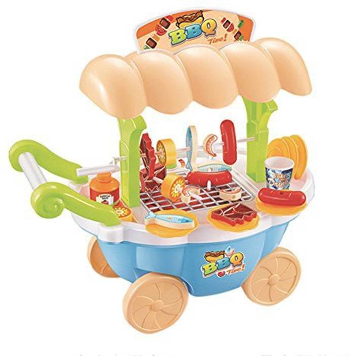 Generic Bhbuy Bbq Grill Toy Playset For Kids Barbeque Pretend Play