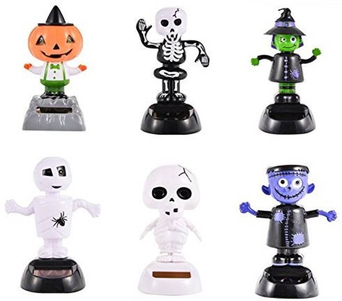 Generic Uchic 6pcs Desk Dancing Solar Toy Pumpkin