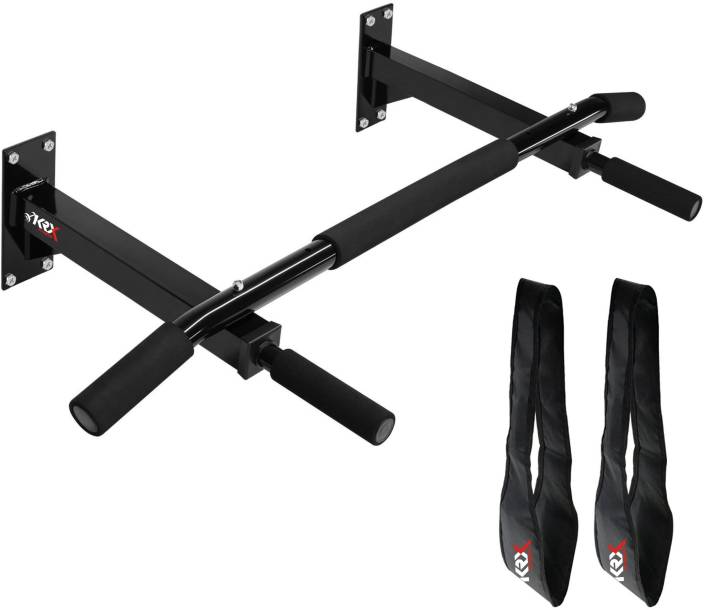 KRX Wall Mounting Chin Up Bar With Solid One Piece...