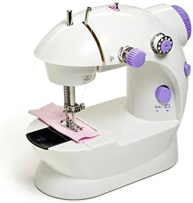 WDS Compact Mini Sewing Machine With Foot Pedal And AdapterViolet Inspiration Mini Sewing Machine Use WDS Compact Mini Sewing Machine With Foot Pedal And AdapterViolet Inspiration Mini Sewing Machine Use