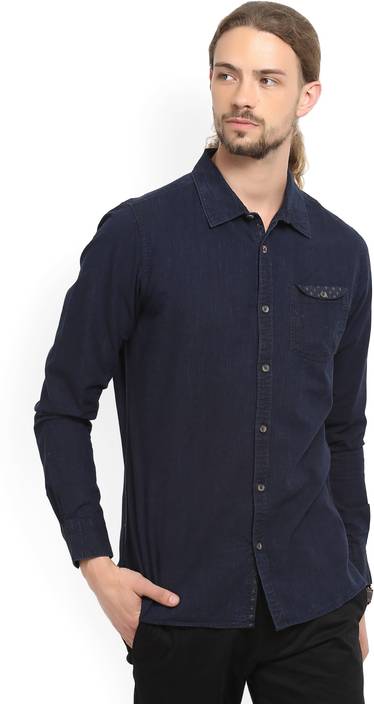 WROGN Men's Solid Casual Shirt