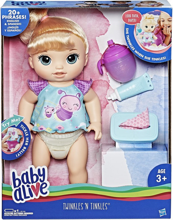baby alive twinkles n tinkles