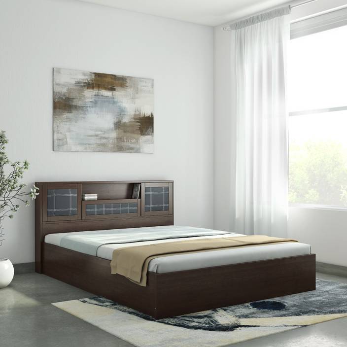 Nill Monarch Engineered Wood Queen Box Bed