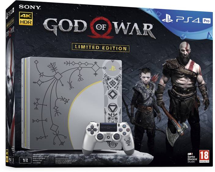 Sony Ps4 Pro 1 Tb With God Of War Price In India Buy Sony Ps4 Pro