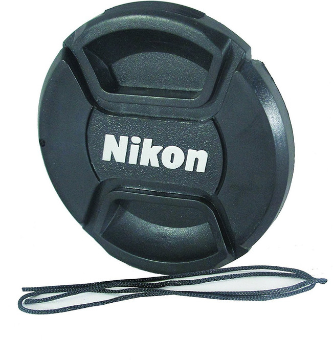 Nikon 62mm Snap-On Front Lens Cap-LC-62-Black