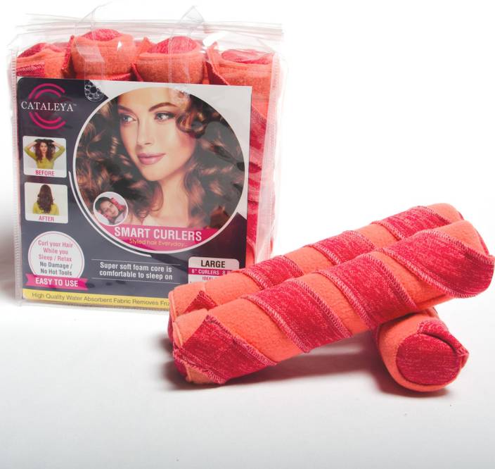 Cataleya Smart Curlers Pack Of 8 Curlers Large For Long Hair