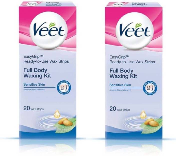 Veet Full Body Waxing Kit Strips Price In India Buy Veet Full