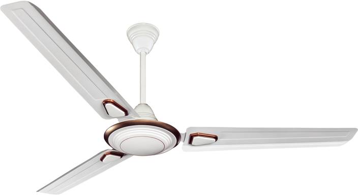 Crompton Super Briz Deco High Speed Ceiling Fan Birken White 3 Blade Ceiling Fan