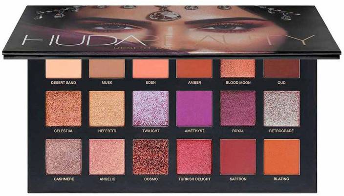 Makeover Professional Huda Beauty 18 Desert Dusk Palette Price In