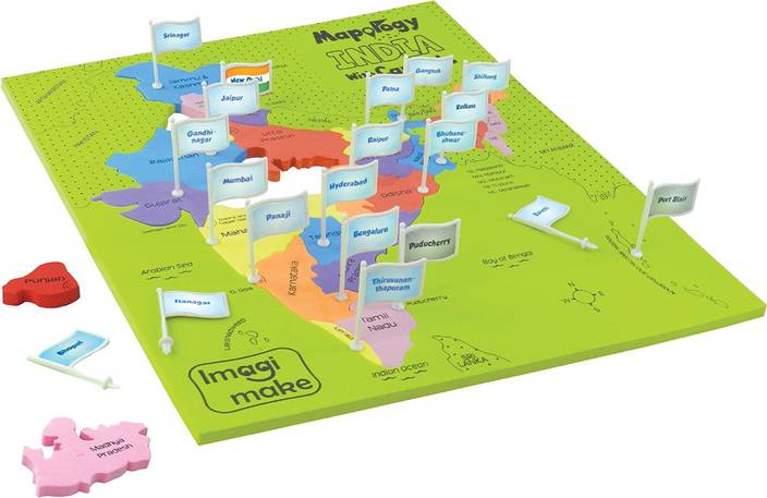 Imagimake Imagimake Mapology India With State Capitals Learn Indian States Along With Capital Fun Jigsaw Puzzle Educational Toy For Kids Above 5 Years Imagimake Imagimake Mapology India With State Capitals Learn Indian States Along With Capital Fun Jigsaw Puzzle Educational Toy For Kids Above 5 Years