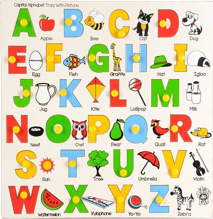 skillofun alphabet tray capital