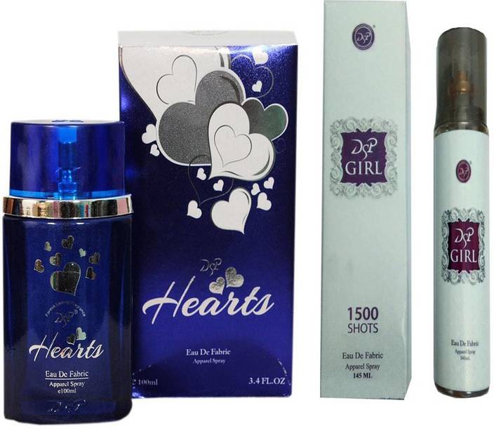 Buy Dsp Hearts Blue Perfume 100 Ml Girl 1500 Shots Perfume 145 Ml