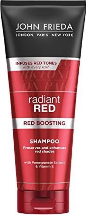 John Frieda Radiant Red Boosting Shampoo Price In India Buy