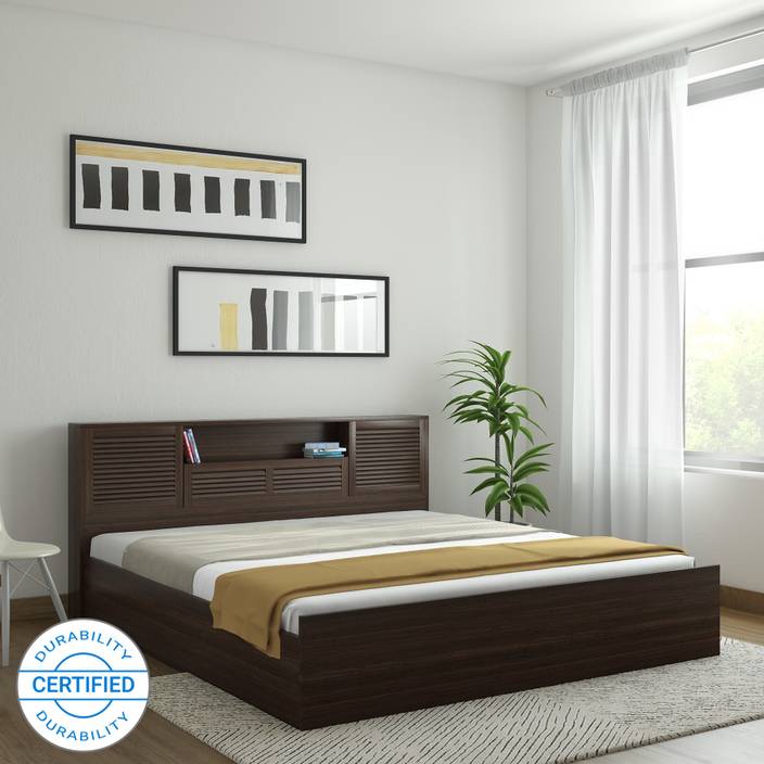 Hometown Bali Bolton Engineered Wood King Box Bed In India Hometown Bali Bolton Engineered Wood King Box Bed Finish Color Wenge