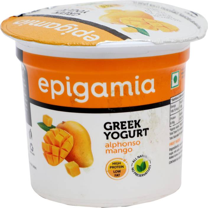 Epigamia Greek Yogurt Nutritional Value Propranolols Greek yogurt is more strained than regular yogurt, making it thicker and creamier, says dietitian rachel fine, ms, rd, cssd, cdn, and owner of to the pointe nutrition.
