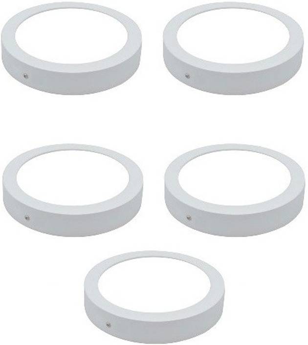 D Mak 22 Watt Round Led Surface Mounted Panel Light Cool D Mak 22 Watt Round Led Surface Mounted Panel Light Cool