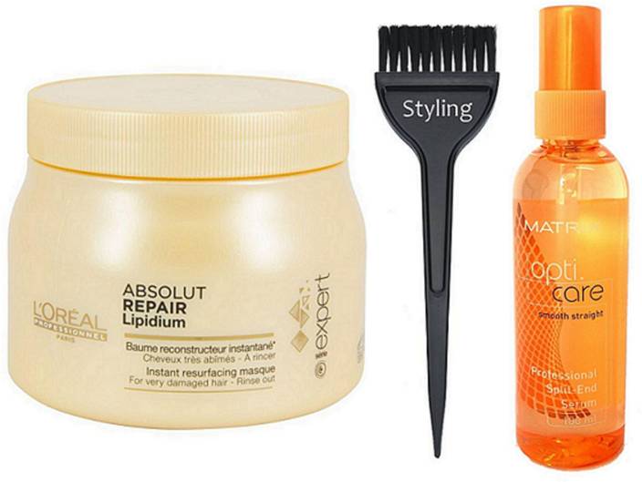 Styling Hair Brush Loreal Absolut Repair Lipidium Spa Matrix