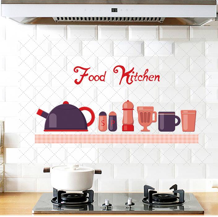ampire large wall stickers anti oil self-adhesive kitchen protection