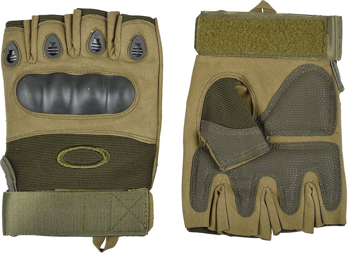 New Men Motorcycle Biker Hard Knuckle Military Security Black Hand Gloves Pair