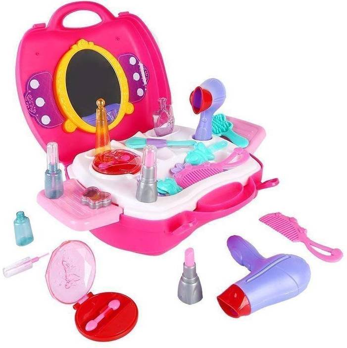 Baby Tintin Fashion Suitcase Make Up Toy Set Along Beauty Suitcase