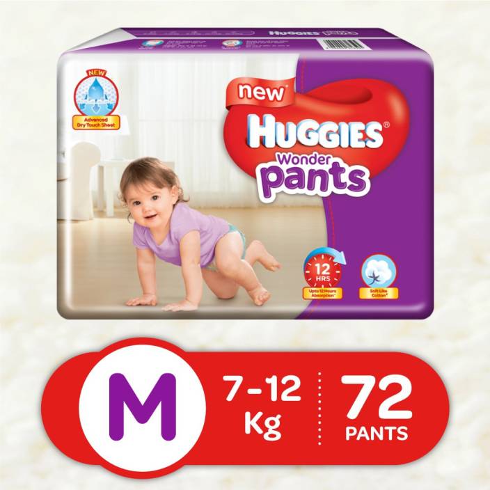 Huggies Wonder Pants Medium Size Diapers - M