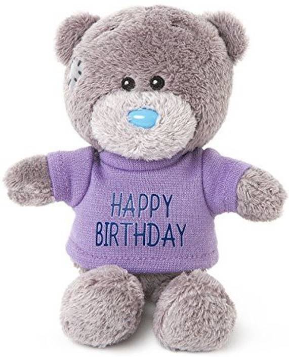 Carte Blanche Me To You 4 Happy Birthday Soft Plush Purple T