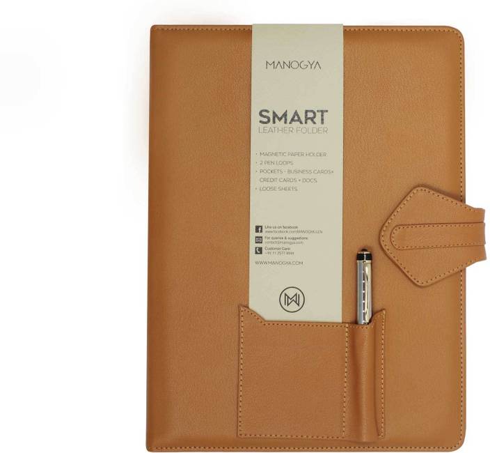 Flipkart Com Manogya Pu Leather File Folder Organizer