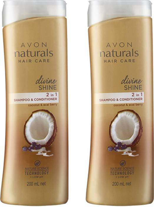 Avon Natural Divine Shine Shampoo Conditioner Set Of 2 Price