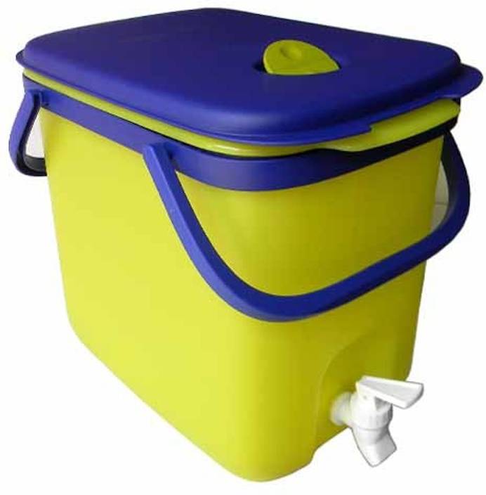 Tupperware Water Dispenser 10 Litres With Flow Control Lid And Tab