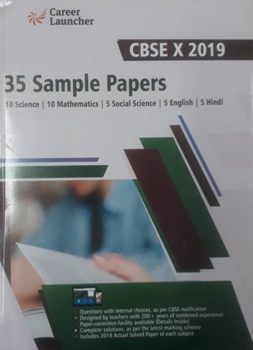 35 Sample Papers 10 Science 10 Mathematics 5 Social Science 5